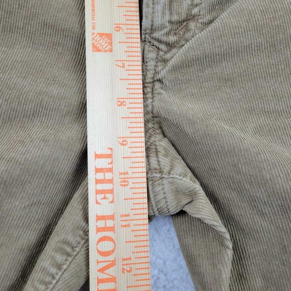 American Eagle‎ Pants Mens 29x32 Tan Corduroy Original Straight Flex Casual - Picture 4 of 11